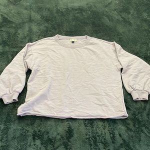 💐5/$20 Sale💐 Large Lavender Cropped Sweater